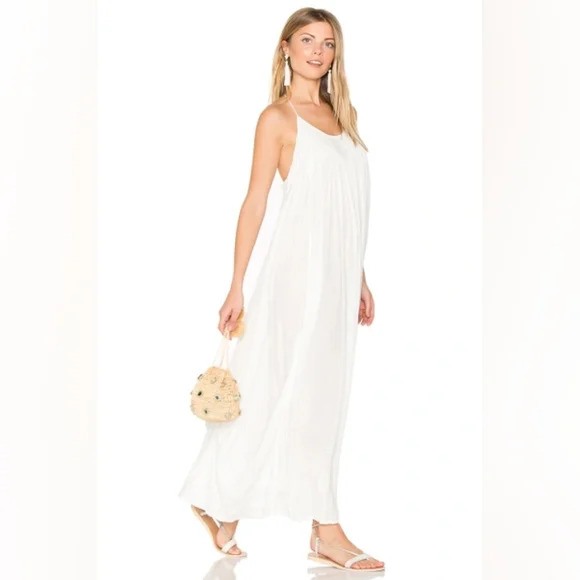 chinese dress ladies FREE PEOPLE REAL LOVE MAXI DRESS – Elaine Dickinson main image 1